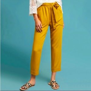 Dolan northwest joggers in a golden chartreuse color